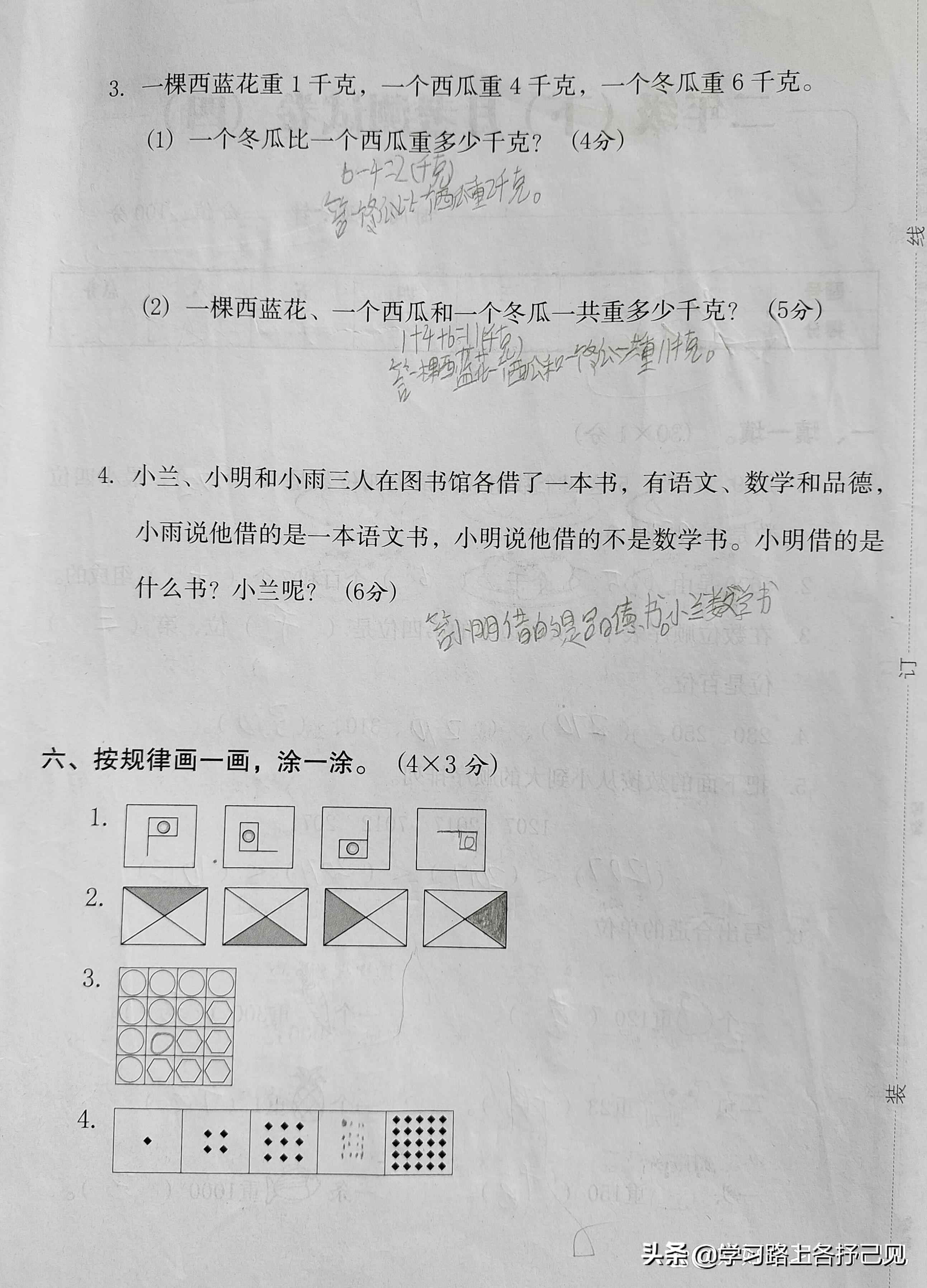 小学找规律题型100道及答案_100道题怎么迅速地找到答案_小学题找规律难倒家长