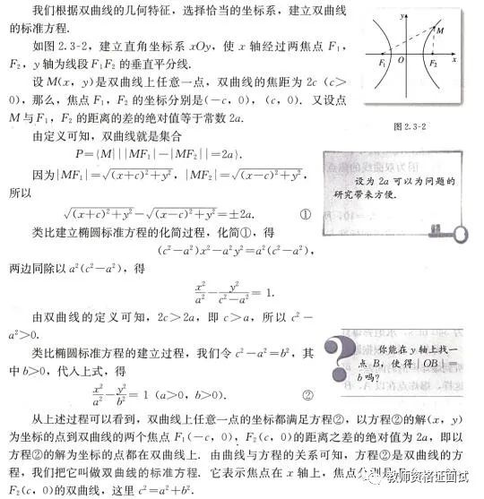 高中数学老师资格笔试_教师资格证高中数学笔试真题_高中数学教师资格证笔试试卷